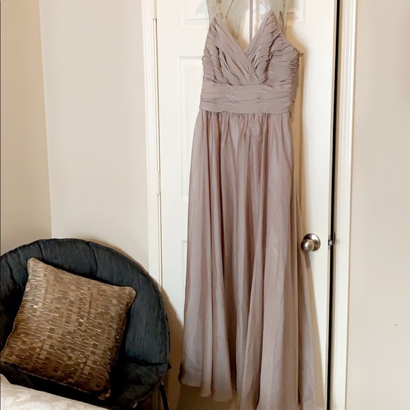 Beautiful Flowing Bridesmaid Dress